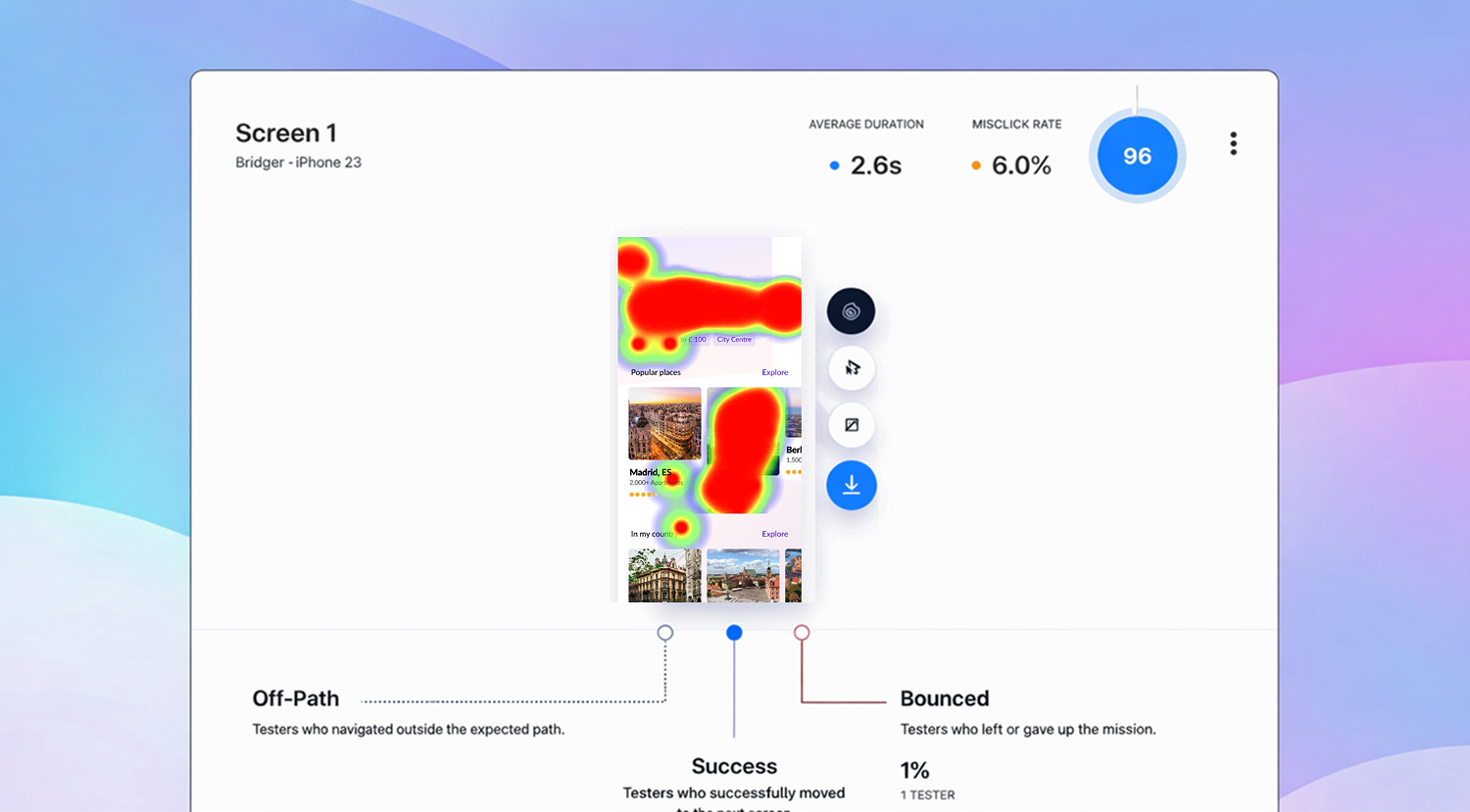 Usability Testing Session