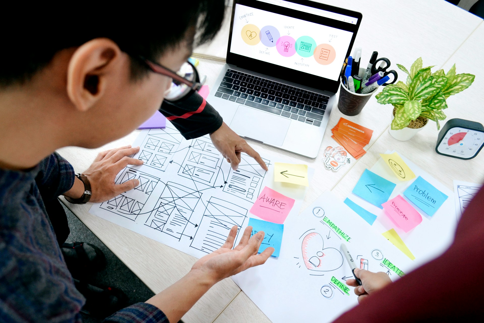 Design agency workspace